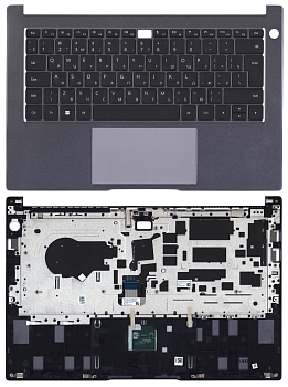 Клавиатура для ноутбука Huawei MateBook D 14 2021 NobelD-WDI9A топкейс Space Gray
